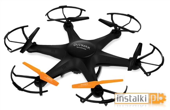 Overmax X-bee drone 6.1 – instrukcja obsługi